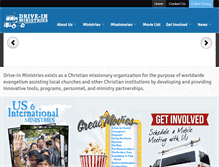 Tablet Screenshot of drive-inministries.com